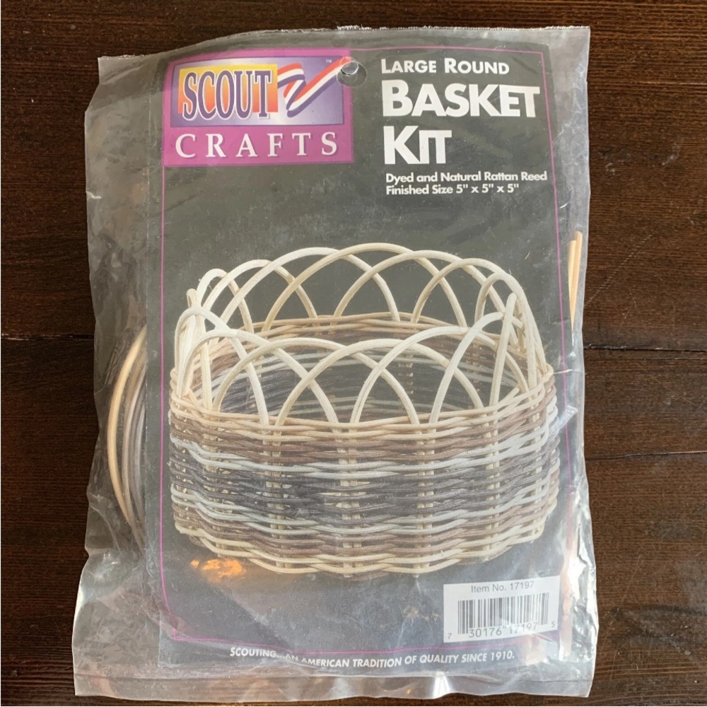 Natural and White Basket Kit